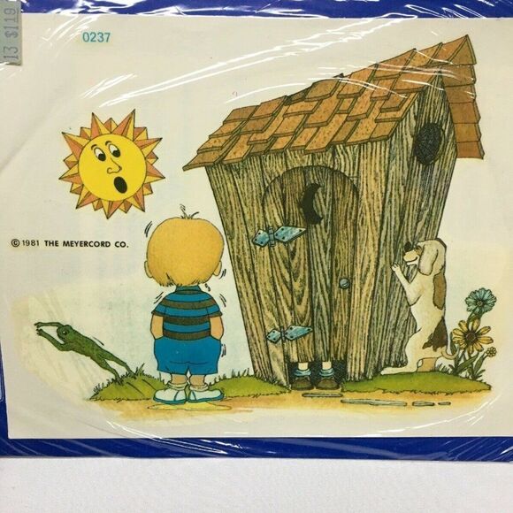 Decal Art Meyercord Abigail Water Applied Decal - Picture 2 of 6